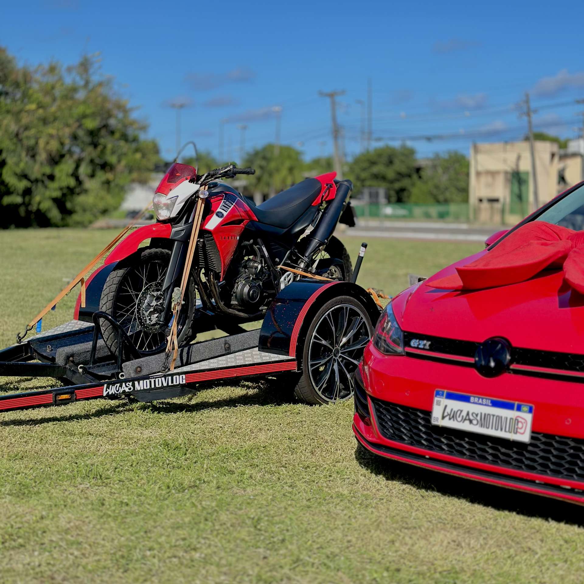 GOLF TSI + PAREDÃO + XT660 